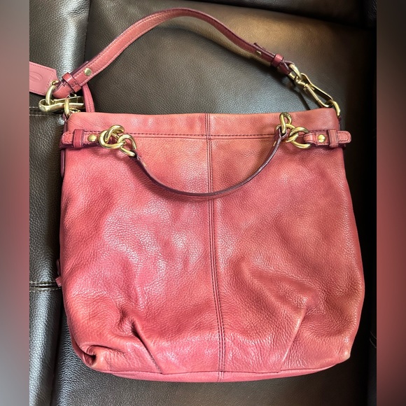 Coach!! Vintage Limited Edition!! Brooke Breast Cancer Awareness Hobo Handbag - Picture 6 of 14